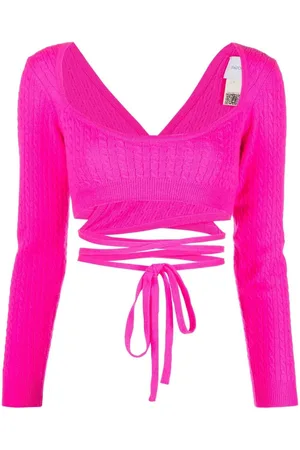 Patou Cropped top med bindelukning