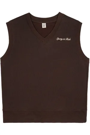 Sporty & Rich Broderet Syracuse vest