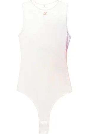 Courrèges Aura bodysuit i tyl