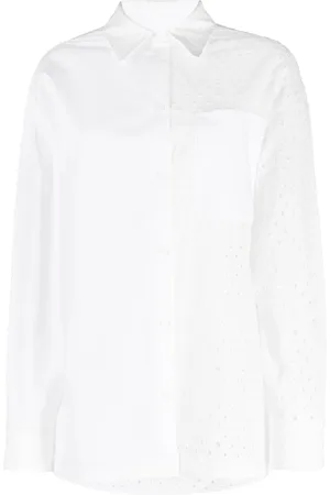 Kenzo Skjorte med broderie anglaise-panel