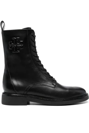 Tory Burch Double T combat-støvler