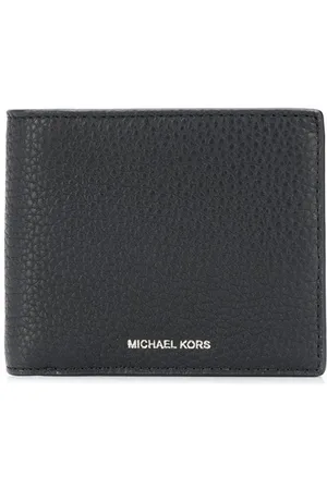 Michael Kors Greyson foldepung med nopret læder