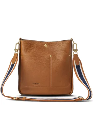 SHINOLA The Pocket crossbody-taske i grynet læder