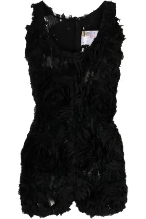 Comme des Garçons Ruchet top med tekstureret finish