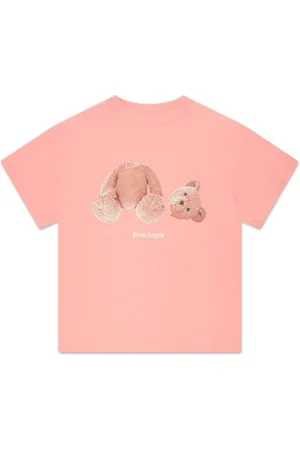 Palm Angels T-shirt med bjørne-tryk