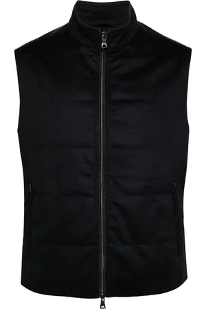 N.PEAL Quiltet Belgravia vest i kashmir