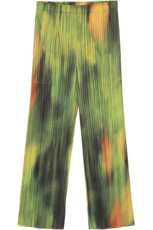 PLEATS PLEASE ISSEY MIYAKE Plisserede Turnip Spinach bukser