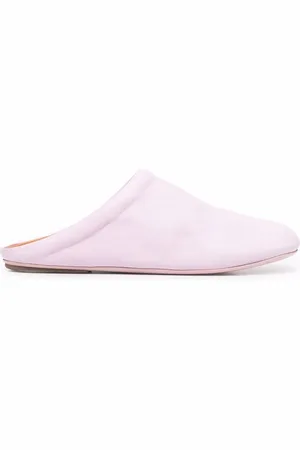 MARSÈLL Slip-on mules i læder