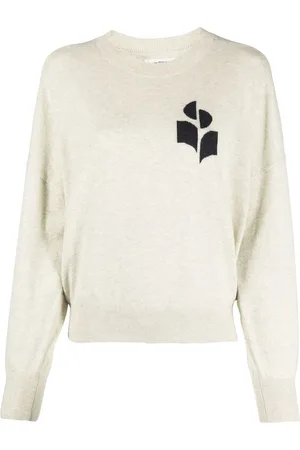 Marant Etoile Marisans sweater med logo-intarsia