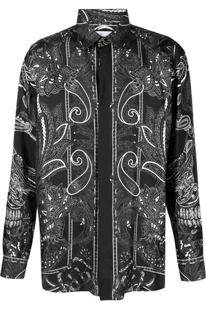 Philipp Plein Dandy skjorte med paisleymønster