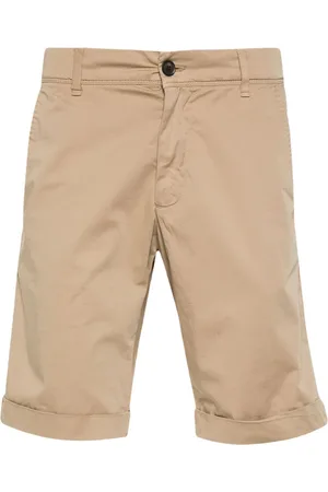 MYTHS Bermuda-shorts med taljestrop