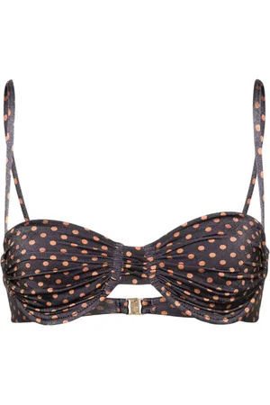 FAITHFULL THE BRAND Stefania bikinitop med polkaprikker