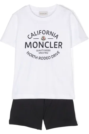 Moncler Sæt med shorts med logomærke