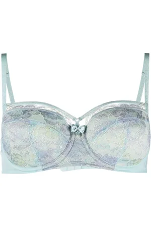 Marlies Dekkers Balconette-bh med blomstrede blonder
