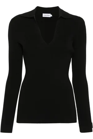 Calvin Klein Finribbet trøje