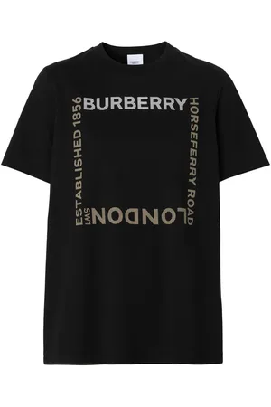 Burberry T-shirt med Horseferry-tryk
