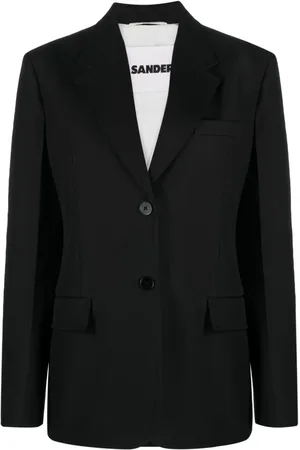 Jil Sander Enkeltradet blazer