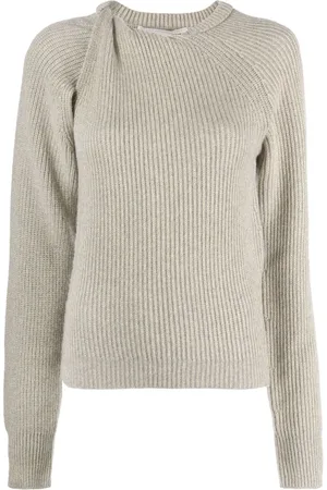 Stella McCartney Ribstrikket trøje med snoet detalje