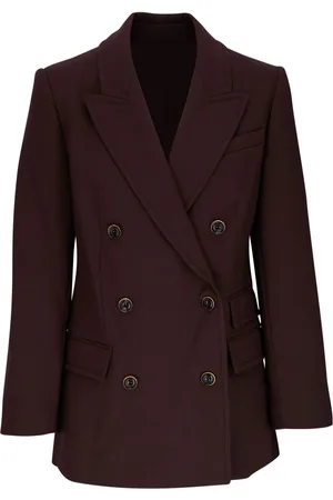 ZIMMERMANN Dobbeltradet blazer med hakrevers
