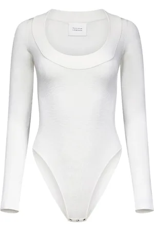 GALVAN Sasha bodysuit med bådudskæring