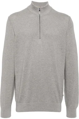 HUGO BOSS Trøje med lynlås