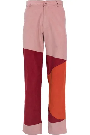 KIDSUPER STUDIOS Fløjlsbukser i colourblocking