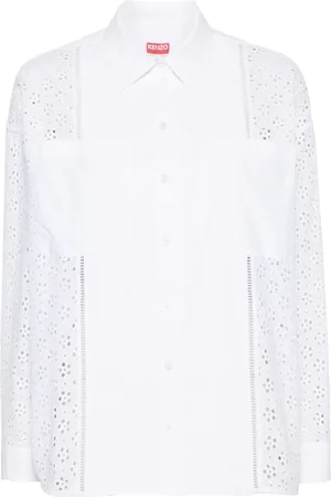 Kenzo Skjorte i broderie anglaise