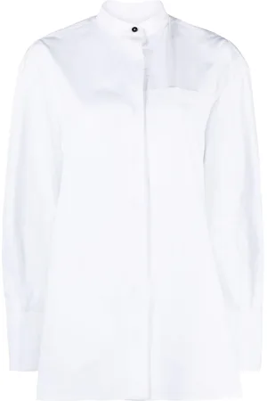 Jil Sander Skjorte med båndkrave