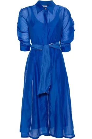 Baruni Mellemlang organza-kjole