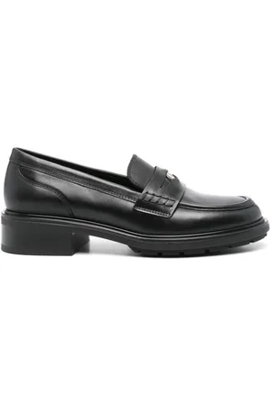 Tommy Hilfiger Loafers i læder med penny-slot