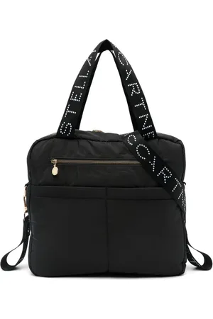 Stella McCartney Skuldertaske med logo-rem
