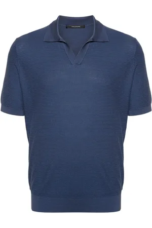 TAGLIATORE Paco polo med slids i halsen