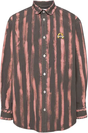 DOUBLET Stribet skjorte