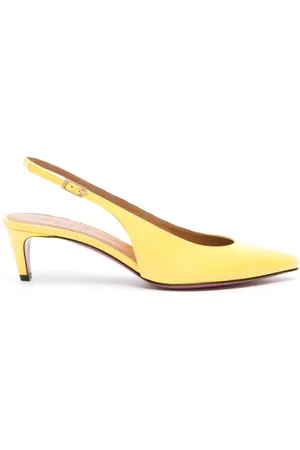 Marni 55mm slingback-pumps i læder