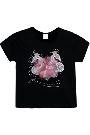Mimi Tutu T-shirt med svaneapplikation
