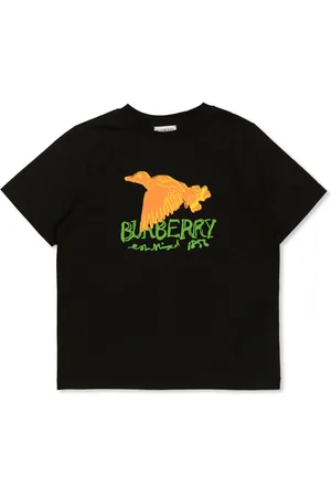 Burberry T-shirt med grafisk stempel