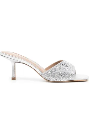 Nícoli 50 mm Minerva sandaler med krystaludsmykning
