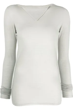 Rick Owens Column sweater i strik