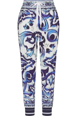Dolce & Gabbana Joggingbukser med Majolica-tryk