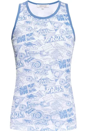 Maison Kitsuné Surf Collage tanktop