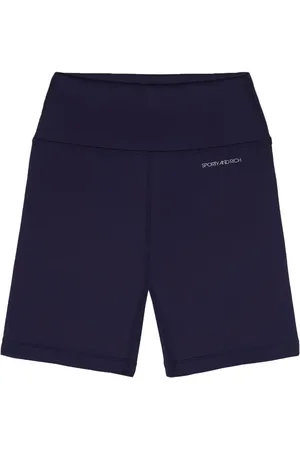 Sporty & Rich Bikershorts med logotryk