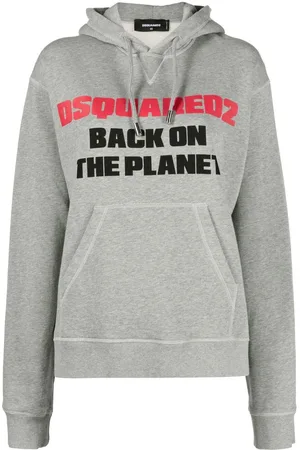 Dsquared2 Hættetrøje med slogantryk