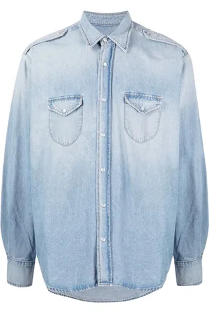 Bally Langærmet denimskjorte