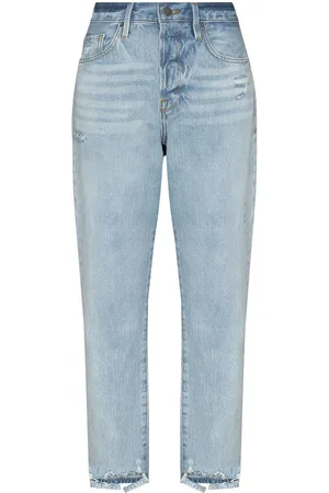 Frame Cropped Le Original jeans med rib