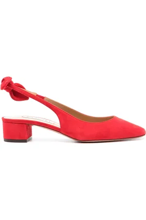 Aquazzura Very Bow Tie 35 mm pumps