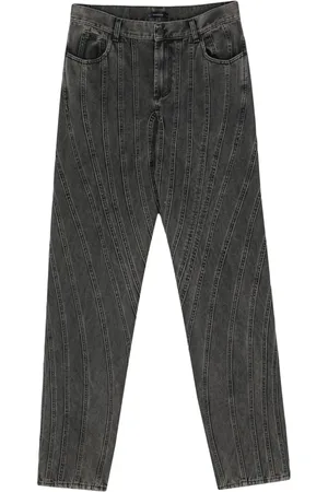 MUGLER Jeans med paneler