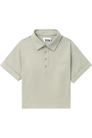 Izzue Polo med broderet logo