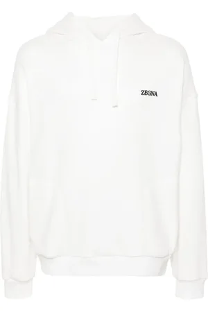 Ermenegildo Zegna Hættetrøje med broderet logo