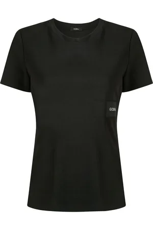 GOEN.J T-shirt med logomærke