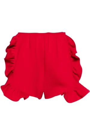 Ioana Ciolacu Peony shorts i jersey med flæser